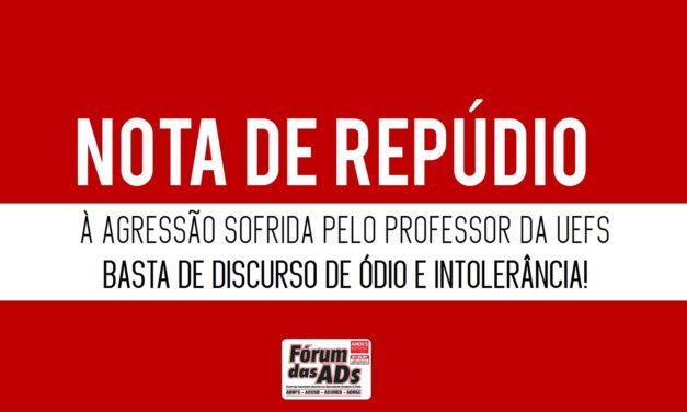 NOTA DE REPÚDIO