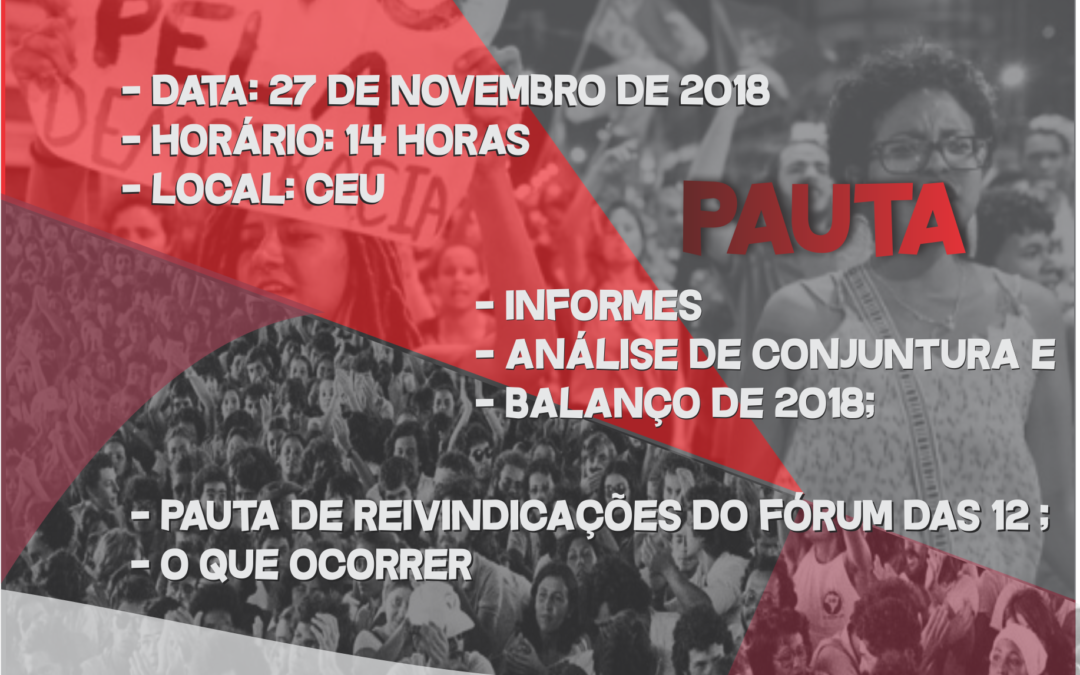 ADUSC, AFUSC e DCE convidam comunidade acadêmica para plenária unificada