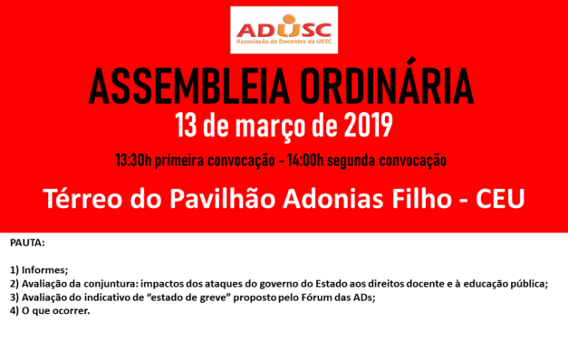 CONVOCAÇÃO DE ASSEMBLEIA