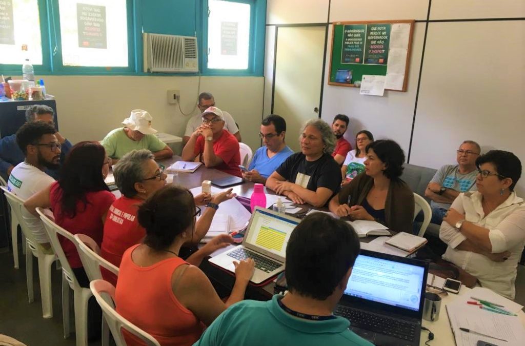 FÓRUM DAS ADS APONTA DEFLAGRAÇÃO IMEDIATA DA GREVE