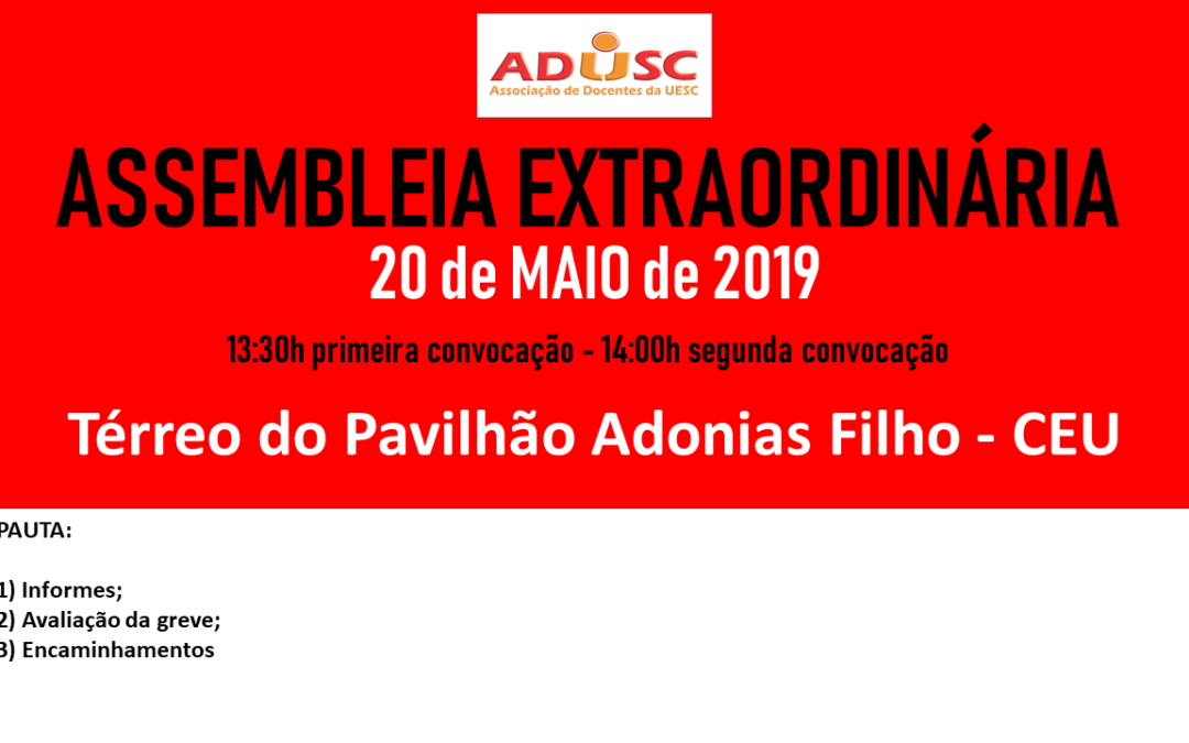 CONVOCAÇÃO DE ASSEMBLEIA