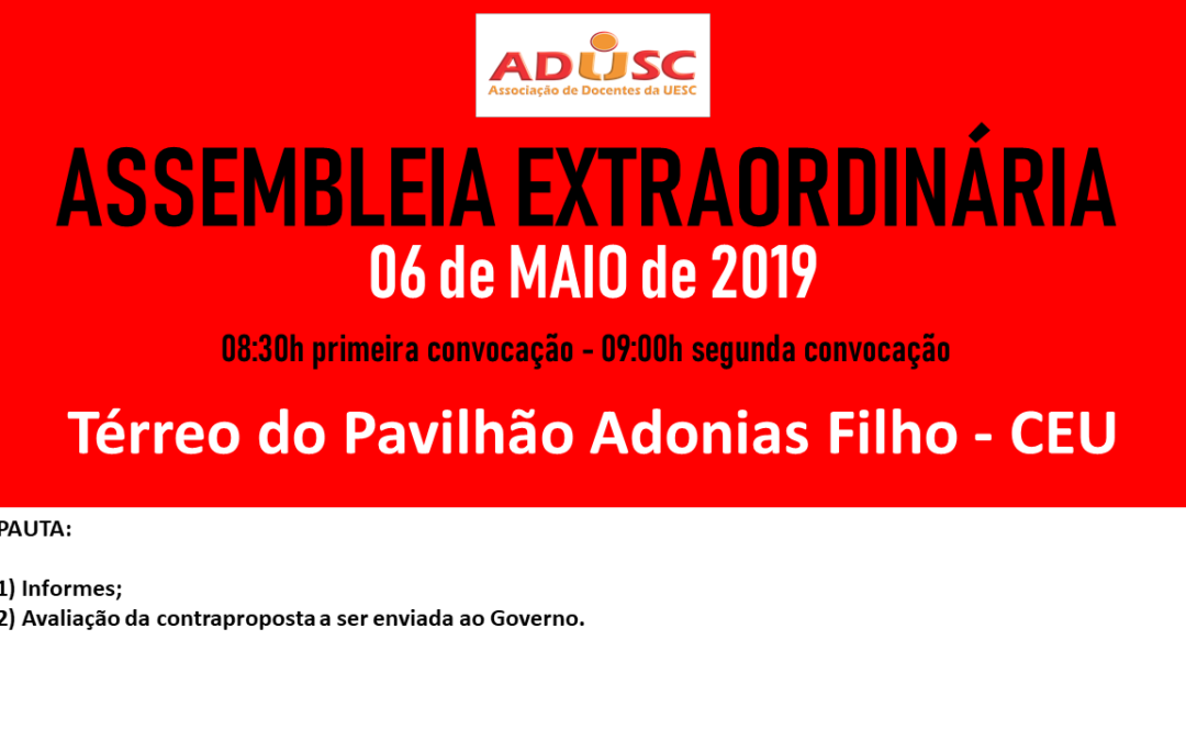 CONVOCAÇÃO DE ASSEMBLEIA