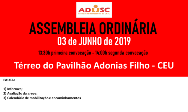 CONVOCAÇÃO DE ASSEMBLEIA