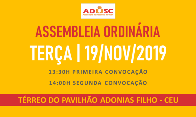 CONVOCAÇÃO DE ASSEMBLEIA