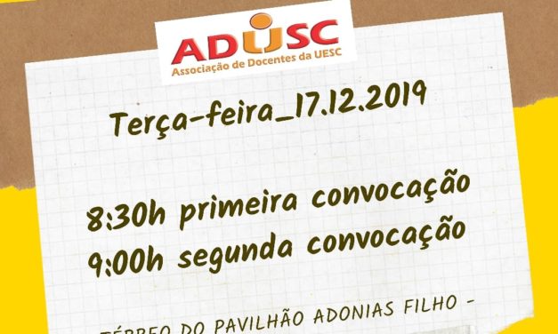 CONVOCAÇÃO DE ASSEMBLEIA