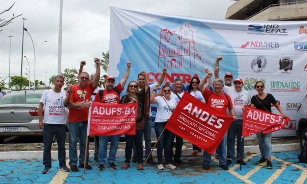 Servidores Estaduais Pressionam governo contra Reforma da Previdência de Rui