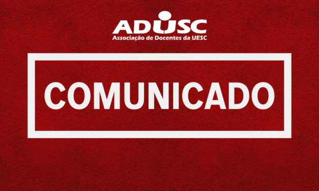 Comunicado: ALTERAÇÃO NO EXPEDIENTE