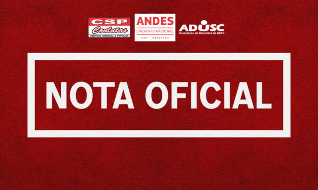 ANDES-SN repudia pronunciamento de Bolsonaro