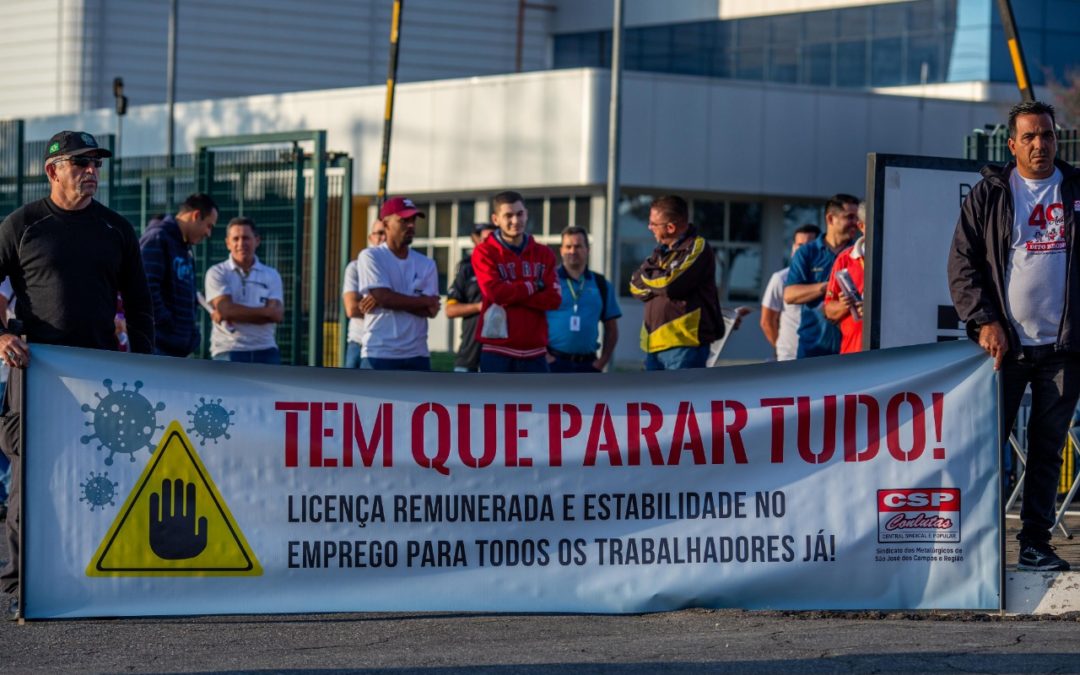 Centrais sindicais se reúnem para definir ações de combate ao coronavírus