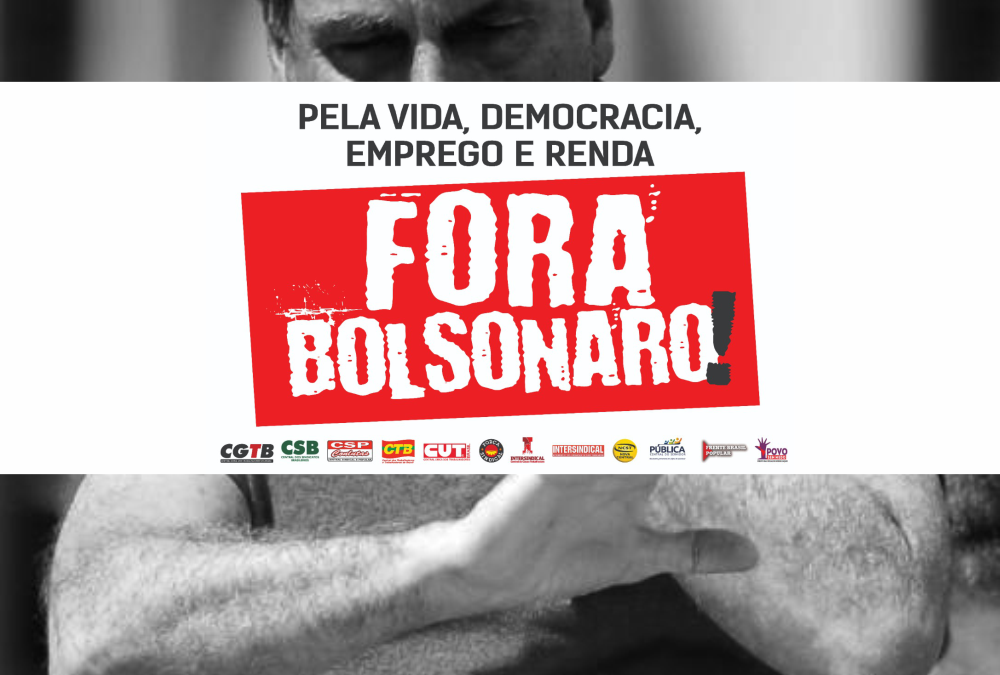 Centrais sindicais lançam campanha por renda, emprego e por “Fora Bolsonaro”