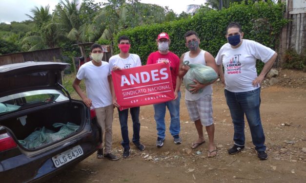 ADUSC participa de entrega de cestas básicas em Itabuna