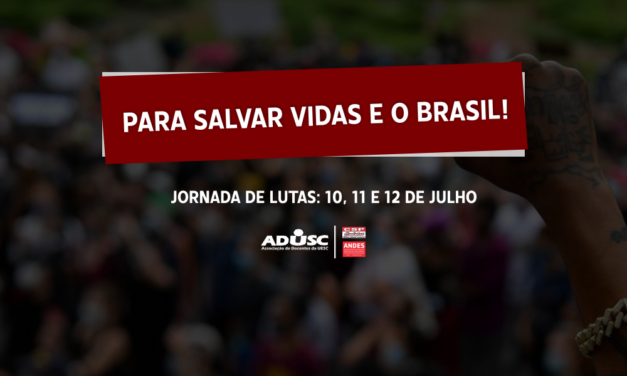 Jornada de Lutas começa nesta sexta