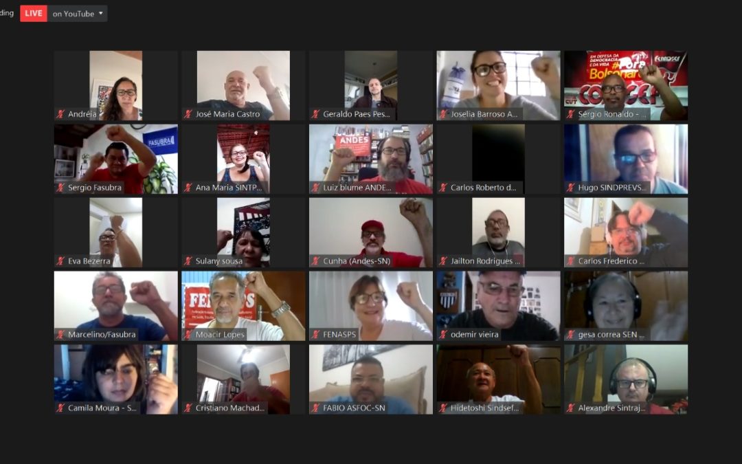 Servidores públicos definem estratégias de mobilização com dia nacional de lutas em setembro