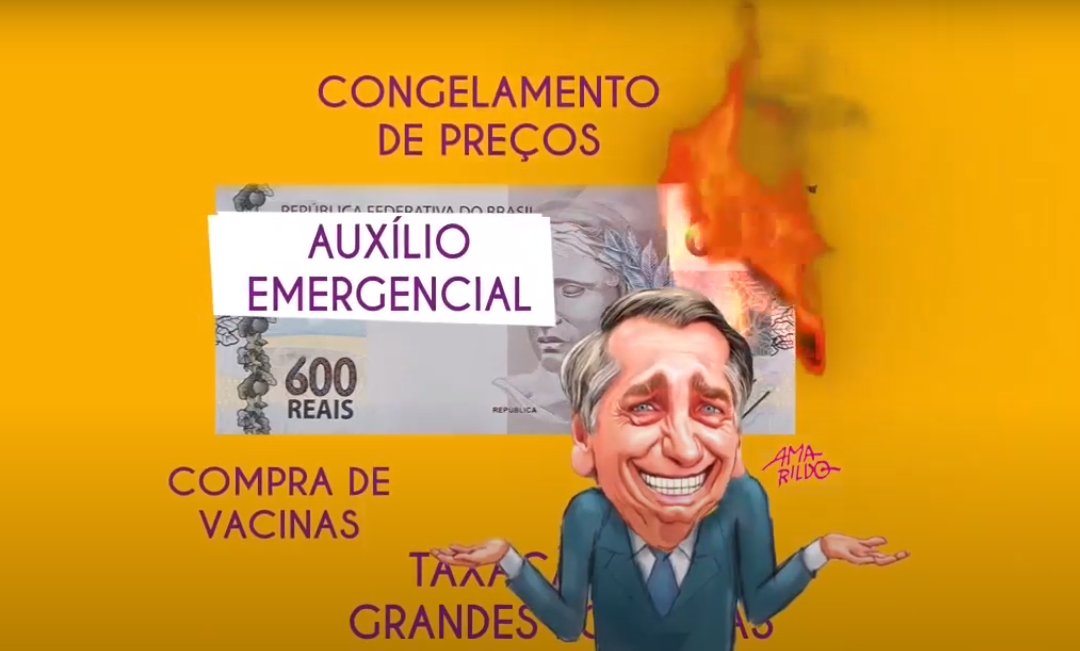 Diga não ao fim do auxílio emergencial e à Reforma Administrativa!