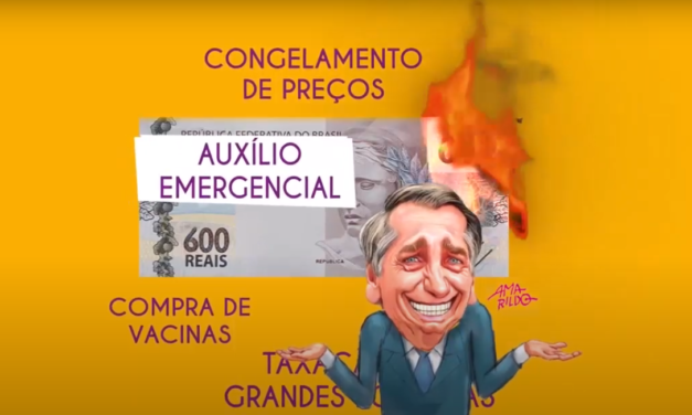 Diga não ao fim do auxílio emergencial e à Reforma Administrativa!