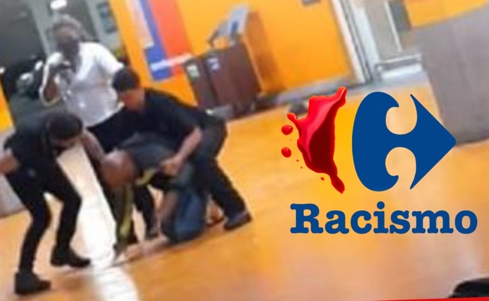 Homem negro morre após ser espancado por seguranças no Carrefour (RS). Basta de racismo!