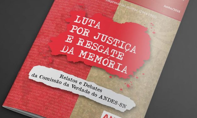 ANDES-SN lança livro e cartilha no 10º Conad Extraordinário