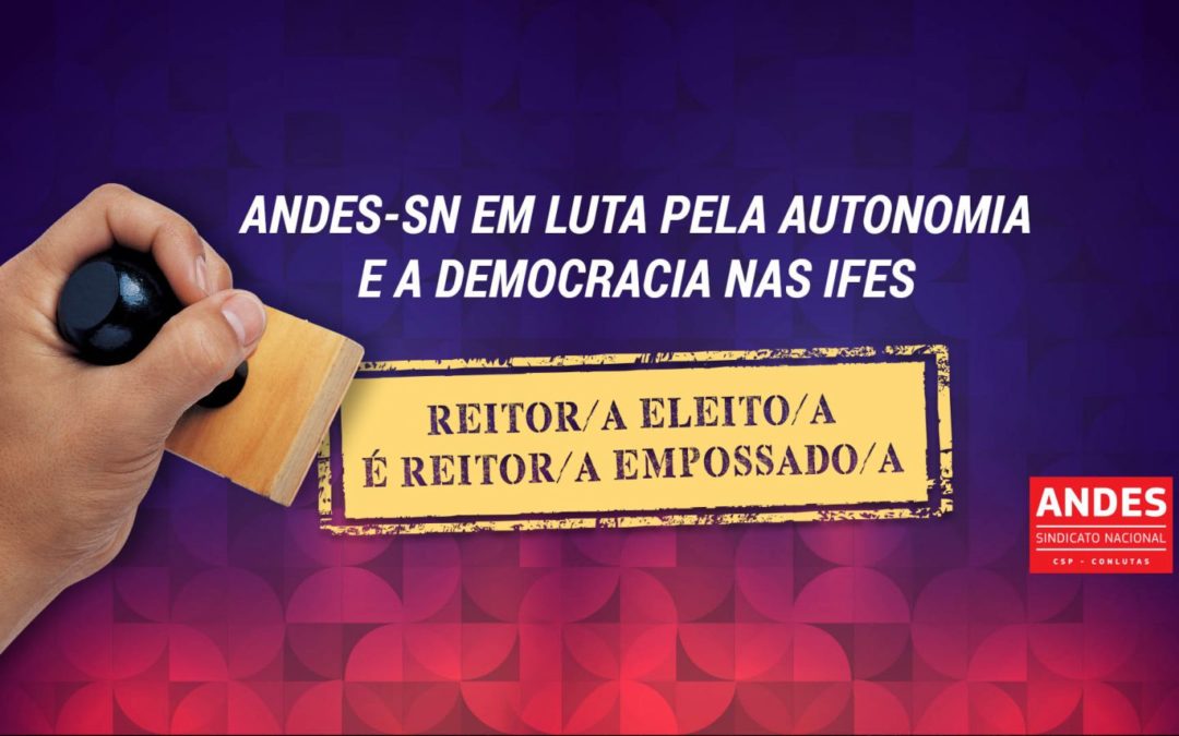 Cerca de 20 instituições federais de ensino estão sob intervenção no país