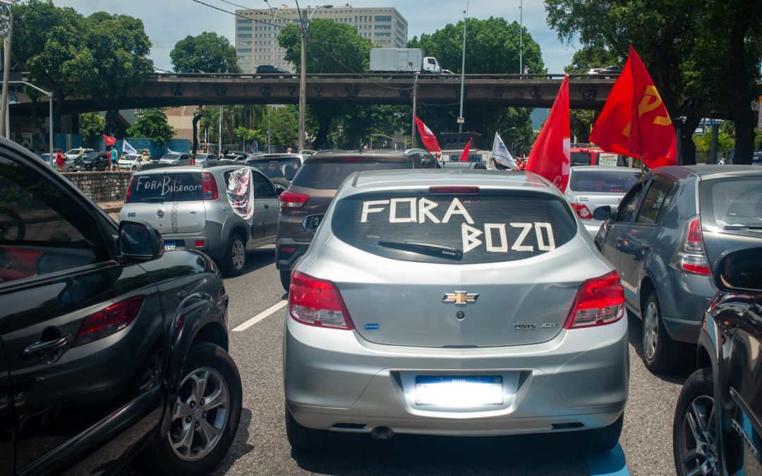 Carreatas impulsionam a luta pelo Fora Bolsonaro, por vacinação para todos e apontam novas mobilizações