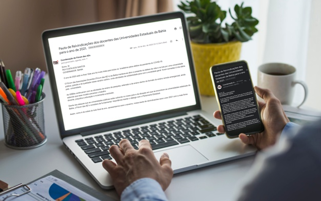 Fórum das ADs envia para o Governo a pauta de reivindicações 2021