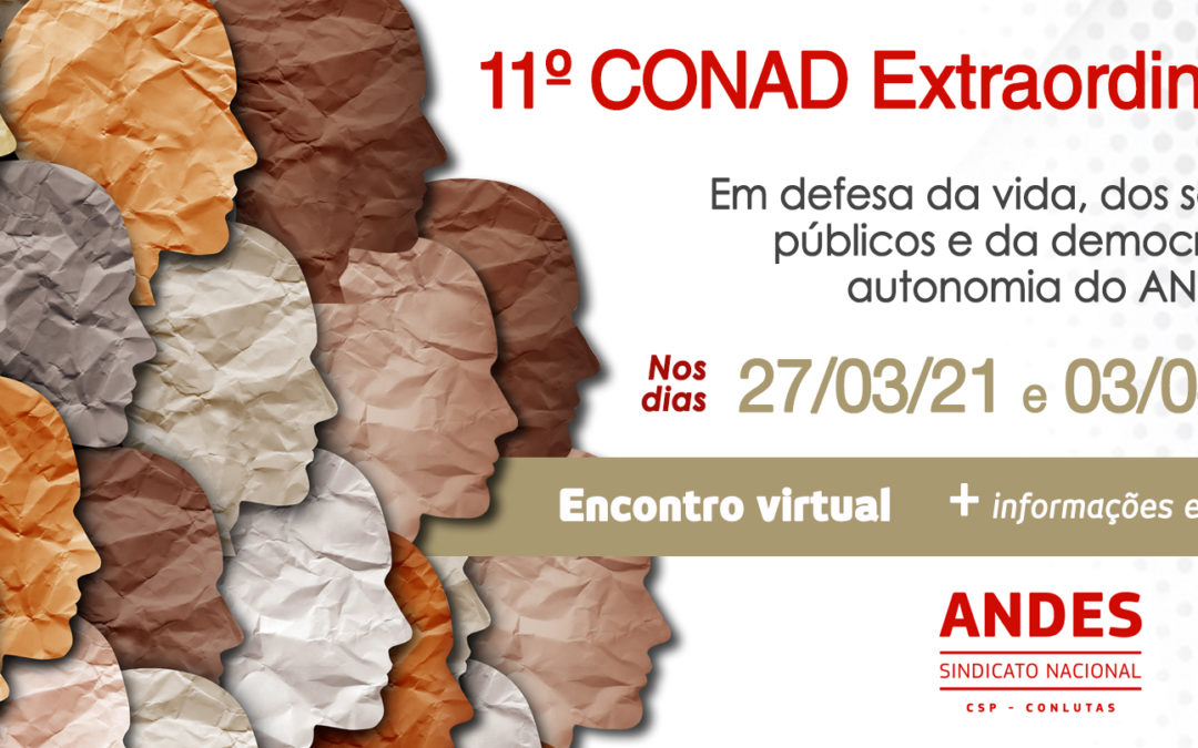 ANDES-SN convoca 11º Conad extraordinário