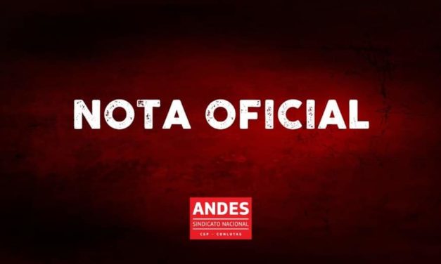 Diretoria do ANDES-SN lança nota em defesa da democracia