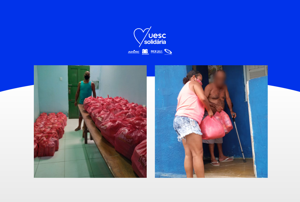 Campanha UESC Solidária distribui cestas de fevereiro