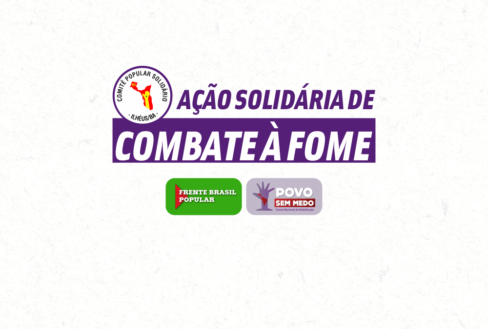 ADUSC convoca professores (as) para ação de combate à fome em Ilhéus