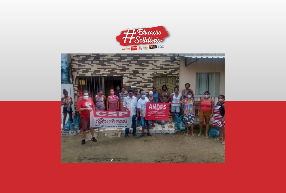 Campanha Educação Solidária realiza nova entrega de cestas básicas em Itabuna