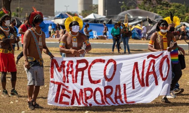 NÃO AO MARCO TEMPORAL E FORA BOLSONARO – Por Casé Angatu