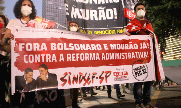 Em Brasília, servidores protestam contra Reforma Administrativa nesta terça-feira