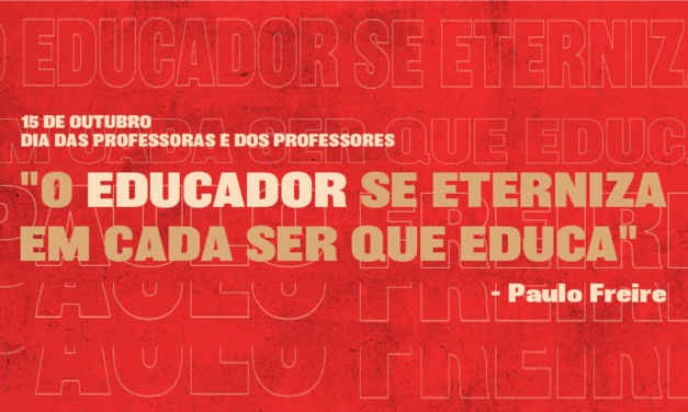 15 de outubro: Dia das professoras e dos professores