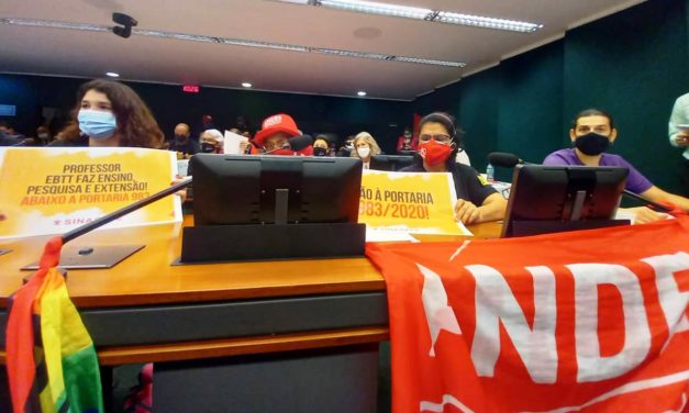 Comissão de Educação da Câmara aprova revogação da portaria que ataca docentes do EBTT