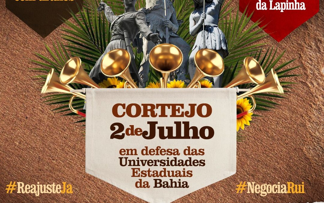 Participe do Cortejo 2 de Julho