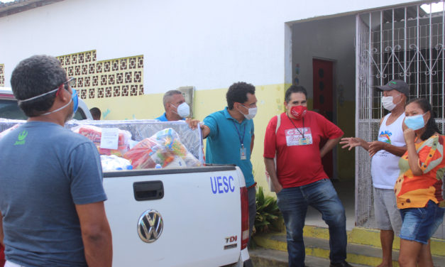 Campanha UESC Solidária é inscrita para concorrer ao Prêmio Servidor Cidadão