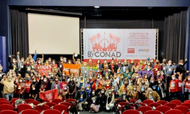 Após três dias de debate, 65º Conad chega ao fim fortalecendo a categoria docente para as lutas