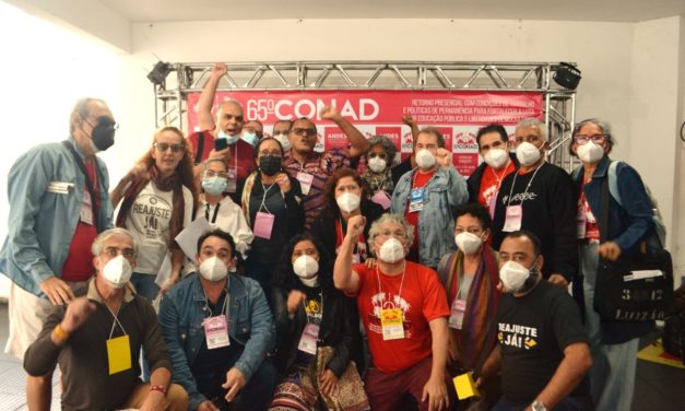 ASSOCIAÇÕES DOCENTES BAIANAS PARTICIPAM DO 65º CONAD FORTALECENDO A CATEGORIA DOCENTE PARA AS LUTAS
