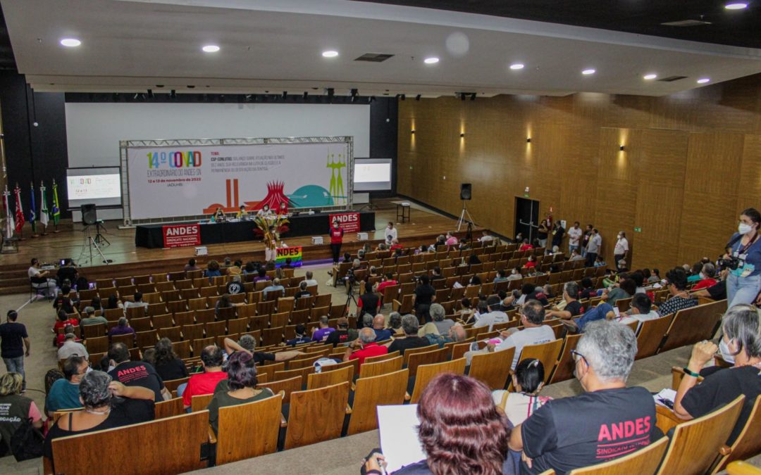 Conad Extraordinário indica ao 41º Congresso a saída do ANDES-SN da CSP-Conlutas