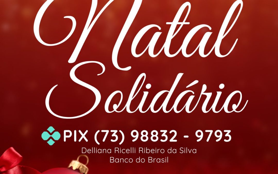 Campanha Natal Solidário: Faça a sua doação