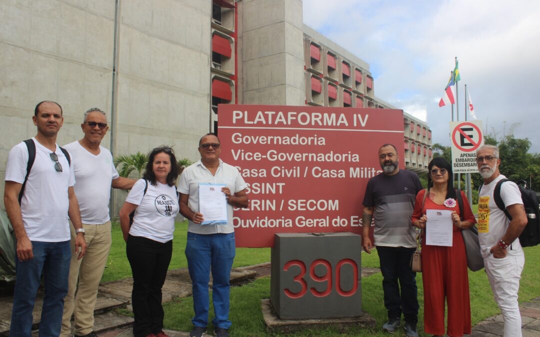 MOVIMENTO DOCENTE PROTOCOLA NOVO PEDIDO DE ABERTURA DA MESA DE NEGOCIAÇÃO PARA O GOVERNO DO ESTADO