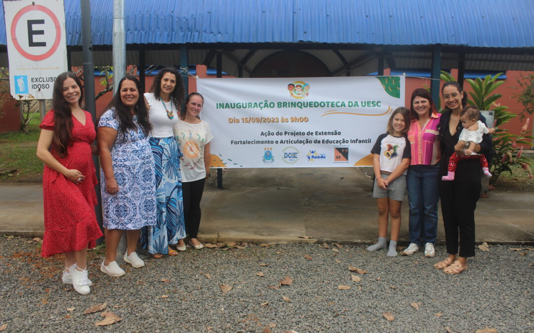 Comunidade acadêmica celebra inauguração da Brinquedoteca da UESC