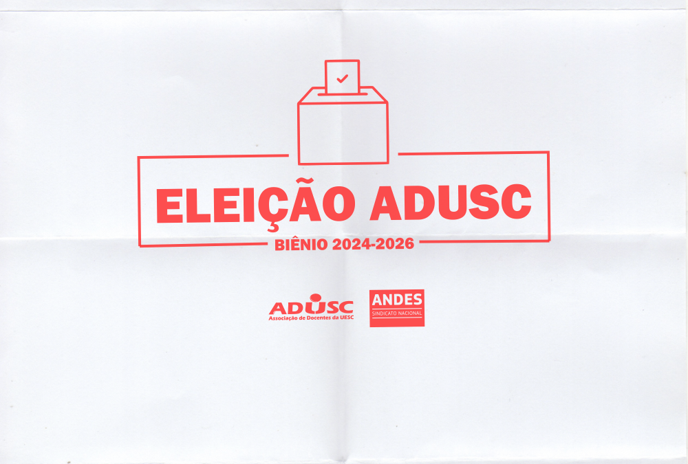 Chapa “ADUSC Forte Pela Base” é eleita para biênio 2024-2026