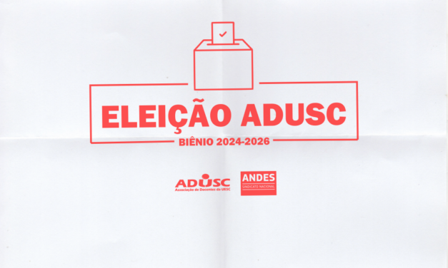 Chapa “ADUSC Forte Pela Base” é eleita para biênio 2024-2026