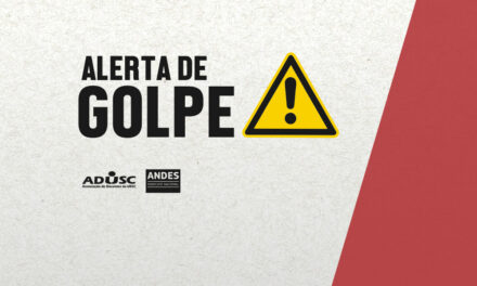 ADUSC alerta associados/as para ter cuidado com tentativas de golpe