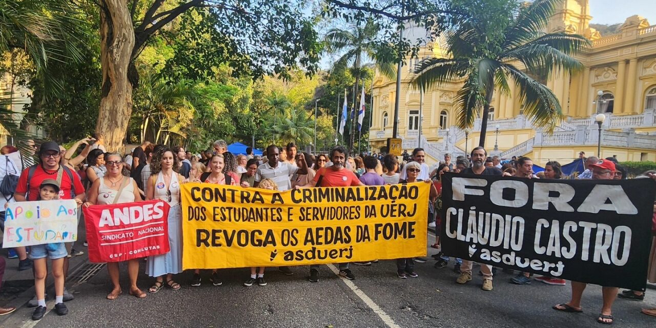 ADUSC envia Moção de Repúdio à criminalização da ocupação da UERJ