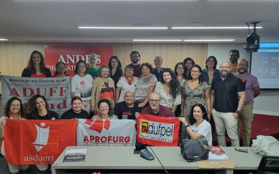 ADUSC participa de reunião do Grupo de Trabalho de Política Educacional do ANDES-SN