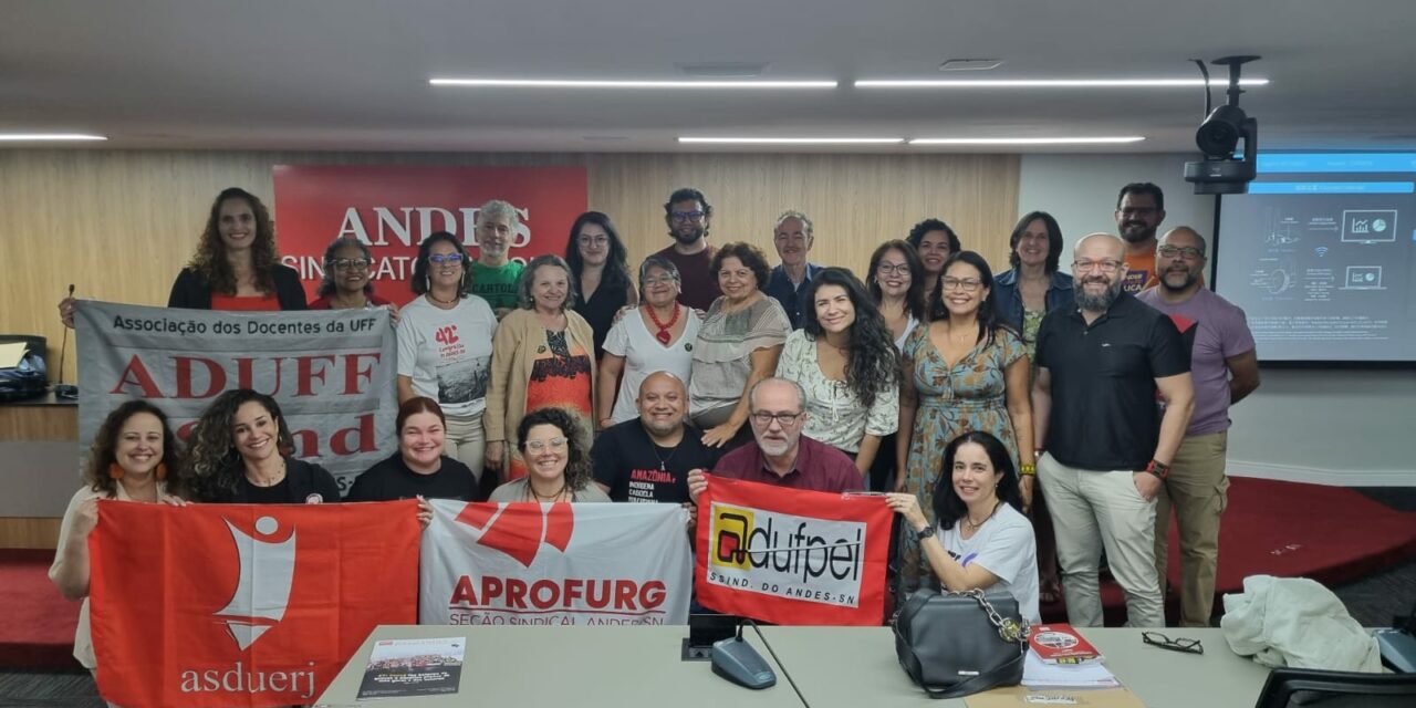 ADUSC participa de reunião do Grupo de Trabalho de Política Educacional do ANDES-SN