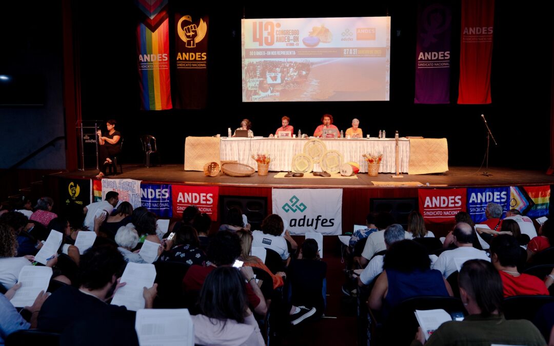 43º Congresso aprova planos de luta dos setores do ANDES-SN para 2025