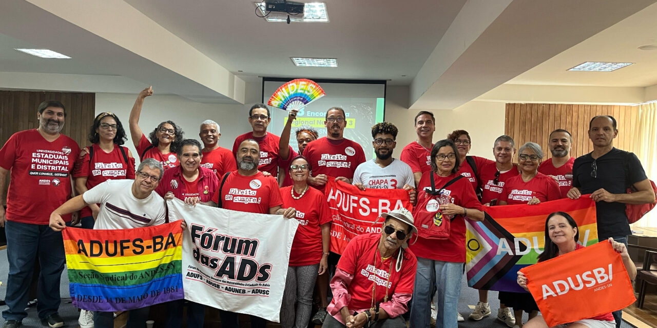 ADUSC participa do 63º Encontro da Regional Nordeste III do ANDES-SN