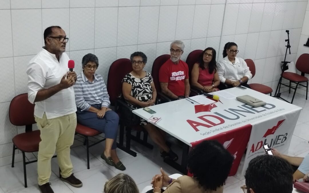 FÓRUM DAS ADS SAÚDA NOVA DIRETORIA DA ADUNEB